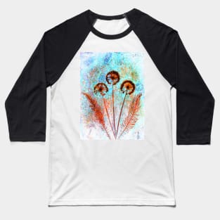 Botanical mixed media Baseball T-Shirt